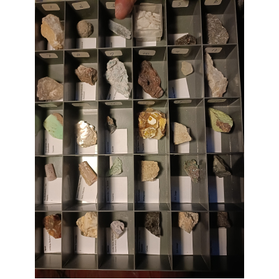 Collection minerals XL